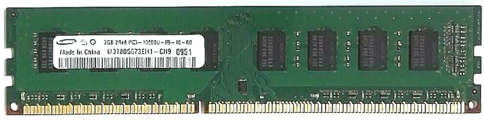 Samsung PC3-10600 (1333MHz) - DDR3 Memory RAM - 2GB - 184 PIN - M378B5673EH1 - Image 3 of 4