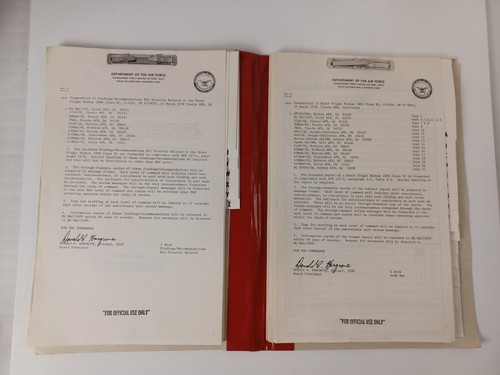 1978 C-141 USAF Minor Aircraft Accident Report 60th Military Airlift Wing - Picture 2 of 6