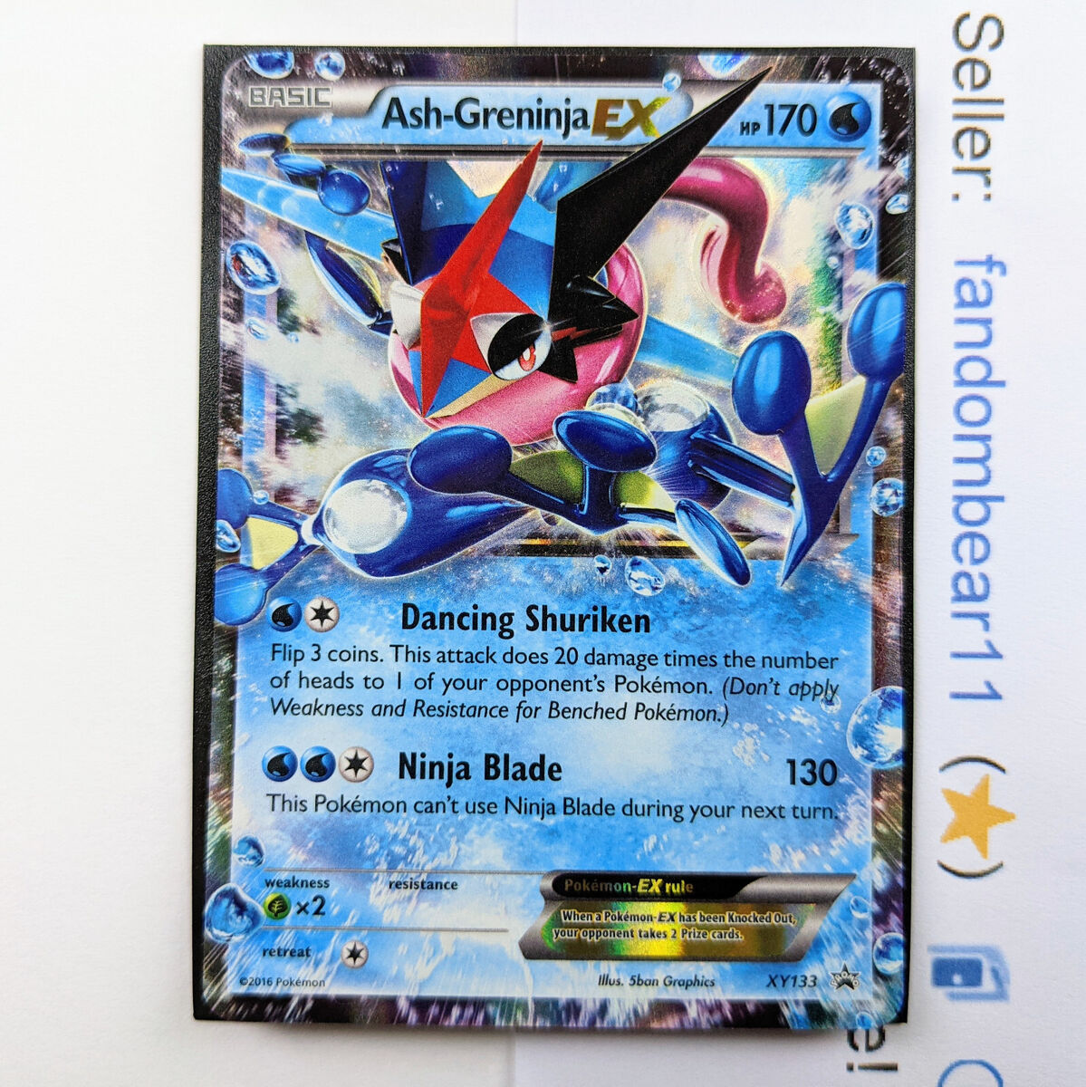 greninja ex card