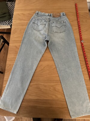 Y2K Diesel Basic Jeans, W28  L30  Straight Leg, Faded Denim Light Blue