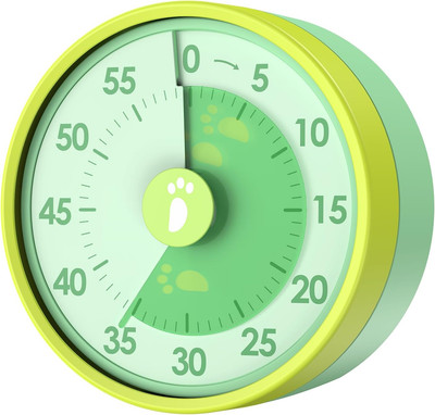 Visueller Timer 60 Minuten, Countdown Time Timer Für Kinder Und Erwachsene Mecha