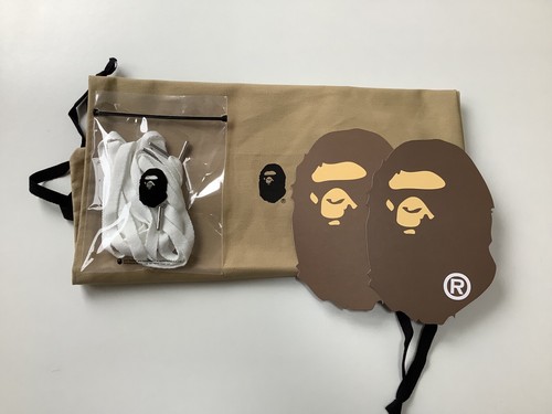 Auténticas zapatillas A Bathing Ape Bape Sta #1 rojas para hombre US 10 Bapesta nuevas - Imagen 12 de 13