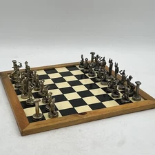 VTG Metal Greek Roman Gods Pantheon Set Chess Pieces Replacement Pieces Only