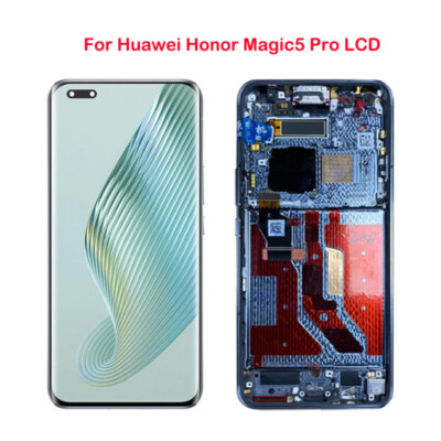 Original For Huawei Honor Magic5 Pro LCD Display Touch Screen Digitizer W/Frame