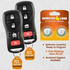 2 For 2010 2011 2012 2013 2014 2015 Nissan Armada Keyless Entry Remote Key Fob