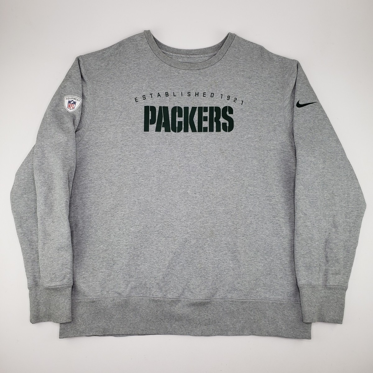 Nike Green Bay Crewneck Sweatshirt Nike Green Bay Packers