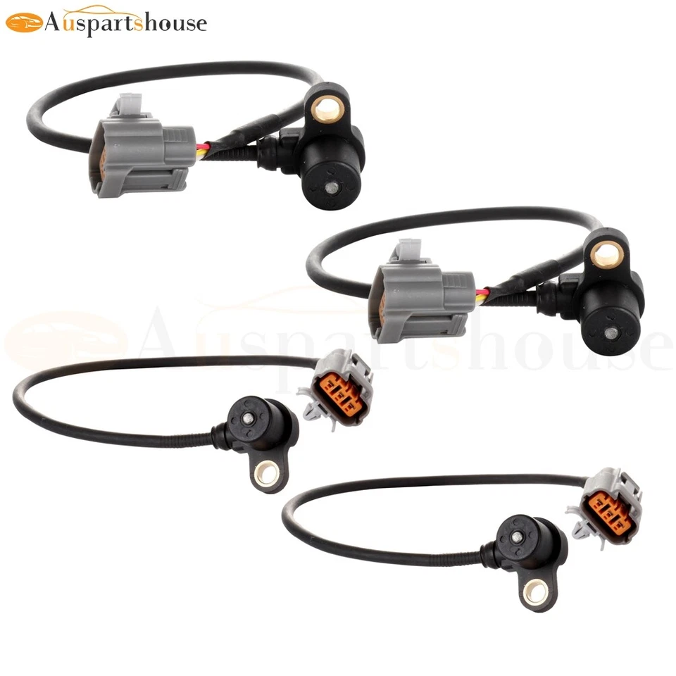 4x Sensor de ángulo de posición del cigüeñal para Ford Mazda Aspire Probe 626 MX3 Kia 1,8 L Foto 2 de 4