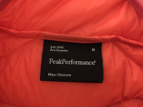 Peak Performance Jacke Helium Orange Gr. M - Bild 3 von 3