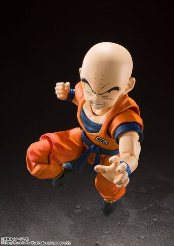 Dragon Ball Z S.H Figuarts Krillin Earth's Strongest Man 12 cm - Imagen 5 de 6