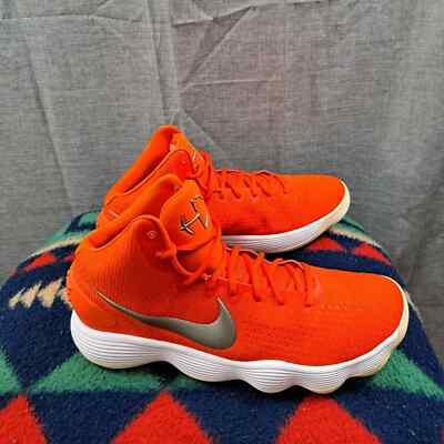 Nike Hyperdunk Mens Orange Silver White Size 13.5 897808-800 Year