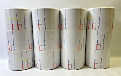 CAS LST-8020 Printing Scale Label, 58 x 60 mm, UPC/Ingredients 12 rolls of 500 