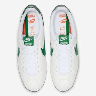 Nike Cortez size 15. White Green Stranger Things Hawkins High