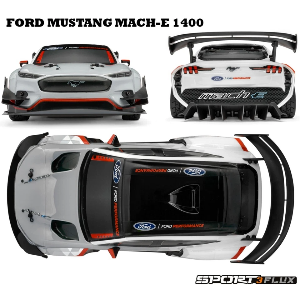 HPI H160375 Sport 3 Flux Ford Mustang Mach-e 1400 brushless 2,4GHz RTR - Bild 2 von 4