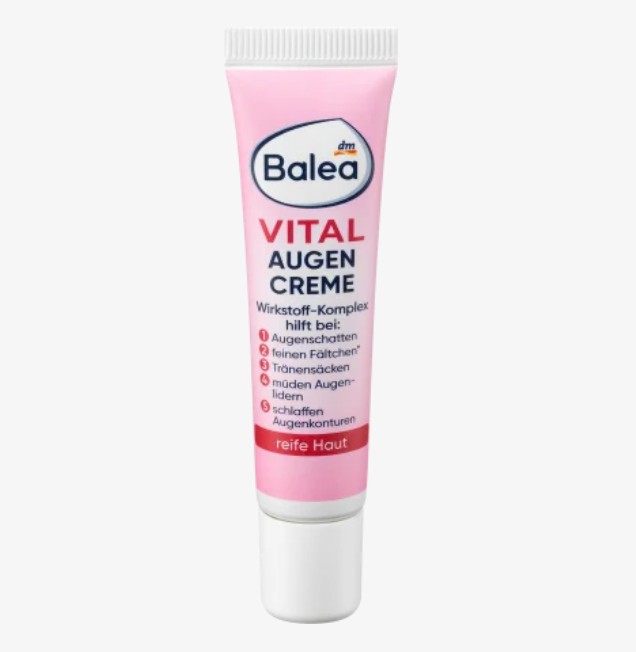 Balea VITAL AntiFatigue Eye Cream 5in1 Anti Wrinkle Mature Face Skin