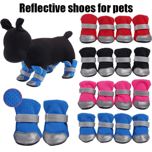 Bottes Antidérapantes Pour Chien Chaussures Respirantes Pour Chiens Avec F - Photo 1 sur 16