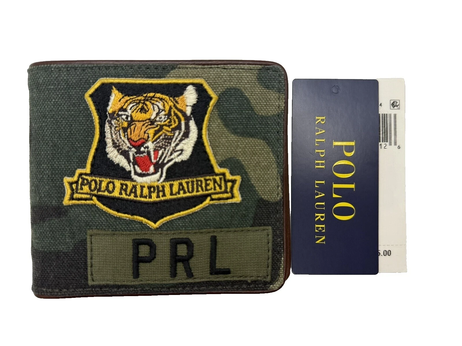 Billeteras de cuero para motociclista Polo Ralph Lauren para hombre