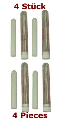 LABORATOIRES OSMA 4 Stück Blutstiller Alaunstift OSMA HEMO STOP Nassrasur Rasierhobel Rasiermesser