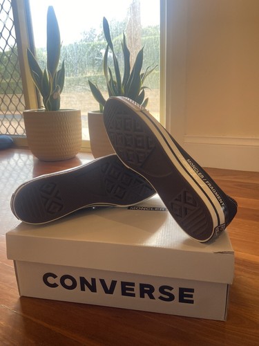 Converse Jack Purcell Moncler Fragment Black SIZE 8 UK UNISEX - Foto 7 di 9