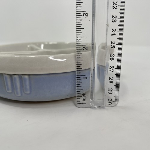 Piatto da alimentazione vintage Hankscraft in ceramica diviso per bambini riscaldamento acqua calda 946-senza tappo - Foto 16 di 17