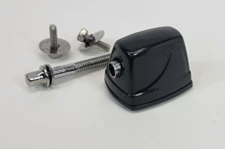 Ddrum Tom / Snare Drum Lug with Mounting Screws and Tension Rod -Black  1 -1/8"