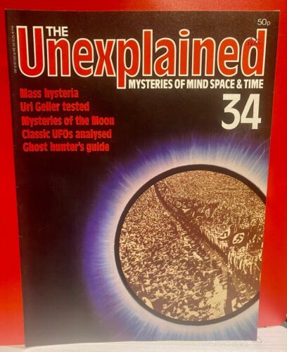 The Unexplained Magazine - Mysteries of MInd, Space & Time 1980s Orbis - Picture 21 of 32