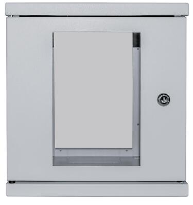 Intellinet 711708 Rack 6U Wand Grau (NETWORK CABINET 10IN WALL MOUNT - -6