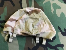 CAMO HELMET COVER GROUND TROOPS PARACHUTIST PASGT DESERT CAMOUFLAGE 3 COLOR 