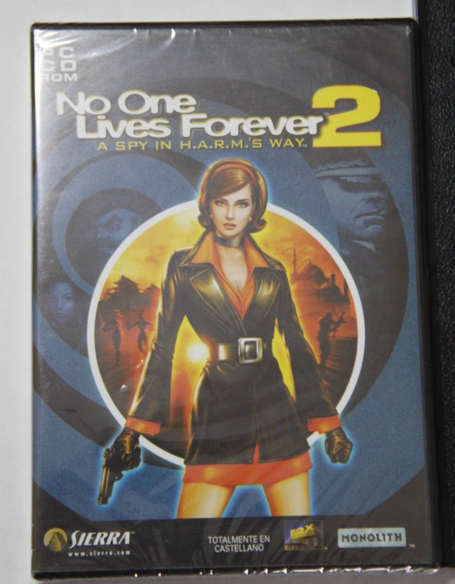 No One Lives Forever 2 PC • Rare Sierra Spanish Edition DVD