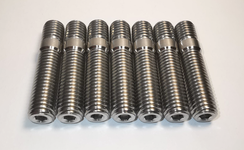 Exhaust Stud M10 x 1.5 48mm long Titanium Grade 5 - Picture 8 of 17