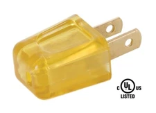GOLD Quick-connect Plug Polarized for SPT-1 wire LAMP PART