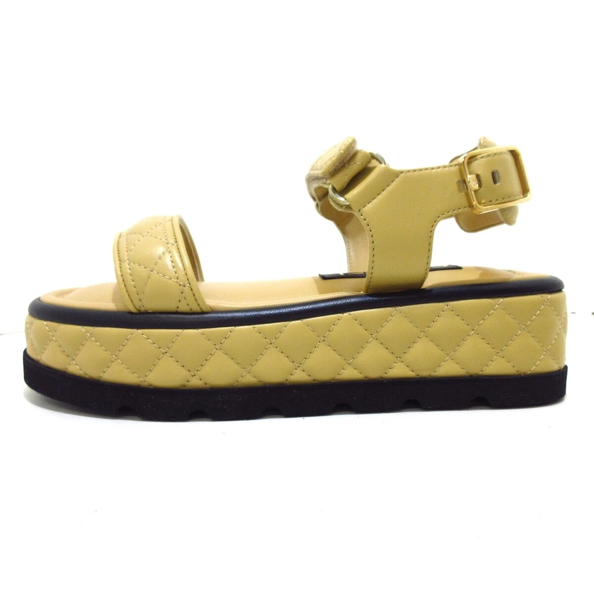 Chanel matelasse sandals sale