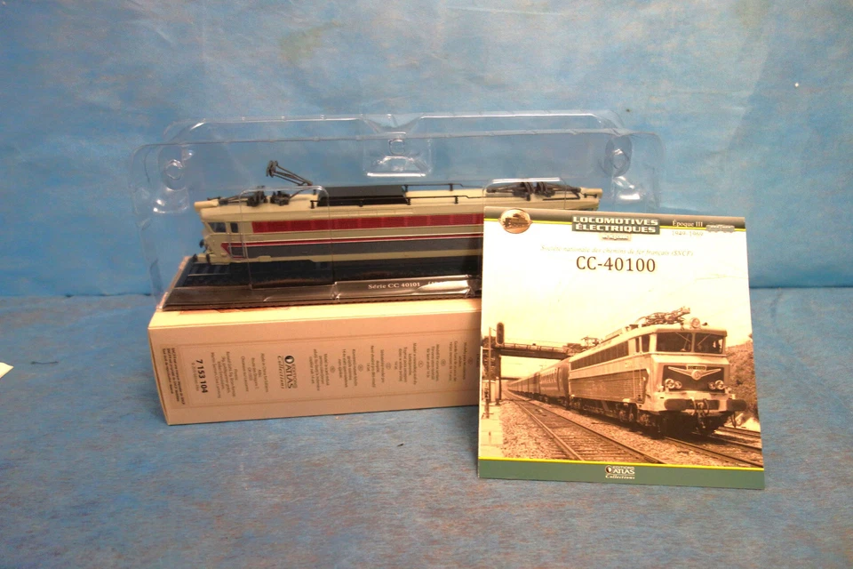 locomotives électriques de légende atlas cc40100 neuve boite - Photo 1/2