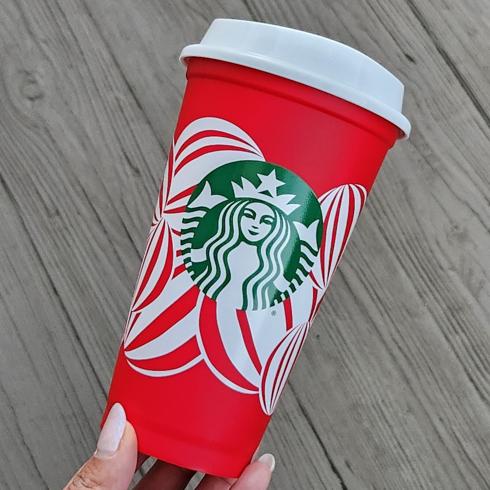 NEW! 12 Starbucks 2024 RED CUP DAY 16 oz Christmas Holiday Reusable