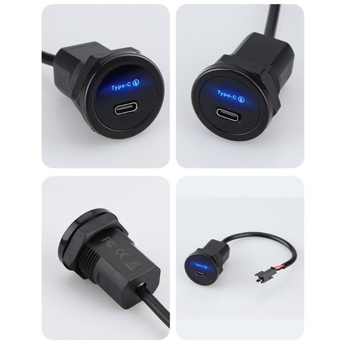 30W USB Type C Charging Outlet, Quick Charging Power Adapter for Car - Zdjęcie 6 z 8