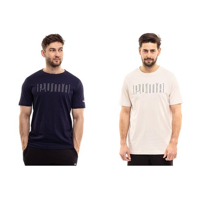 Puma Herren Sport Graphic Tee Kurzarm T-Shirt