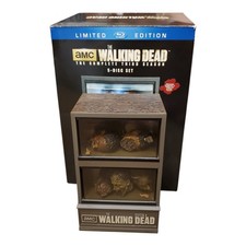 The Walking Dead Complete Season 3 Blu-ray Limited Edition Amc - Heads Damaged