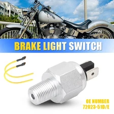 Hydraulic Stop Brake Light Switch For Touring, FXD,FXDWG, FXST, FLST 72023-51D/E