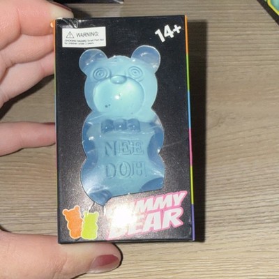 Gummy Bear Gooey Blast Squeeze Sensory Toy blue squishy stress ball type