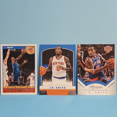 J.R. Smith Lot 3 Basketball Cards New York Knicks NYK