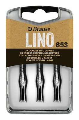Brause 5x x3 Linolschneider Nr. 853 300853B