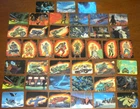 1986 x41 Milton Bradley Action Cards Set Vintage G.I. GI Joe Cobra 3.75 ARAH Lot