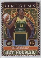 2023 Panini Origins WNBA Art Nouveau Memorabilia Ezi Magbegor #AN-EZM 0ud4