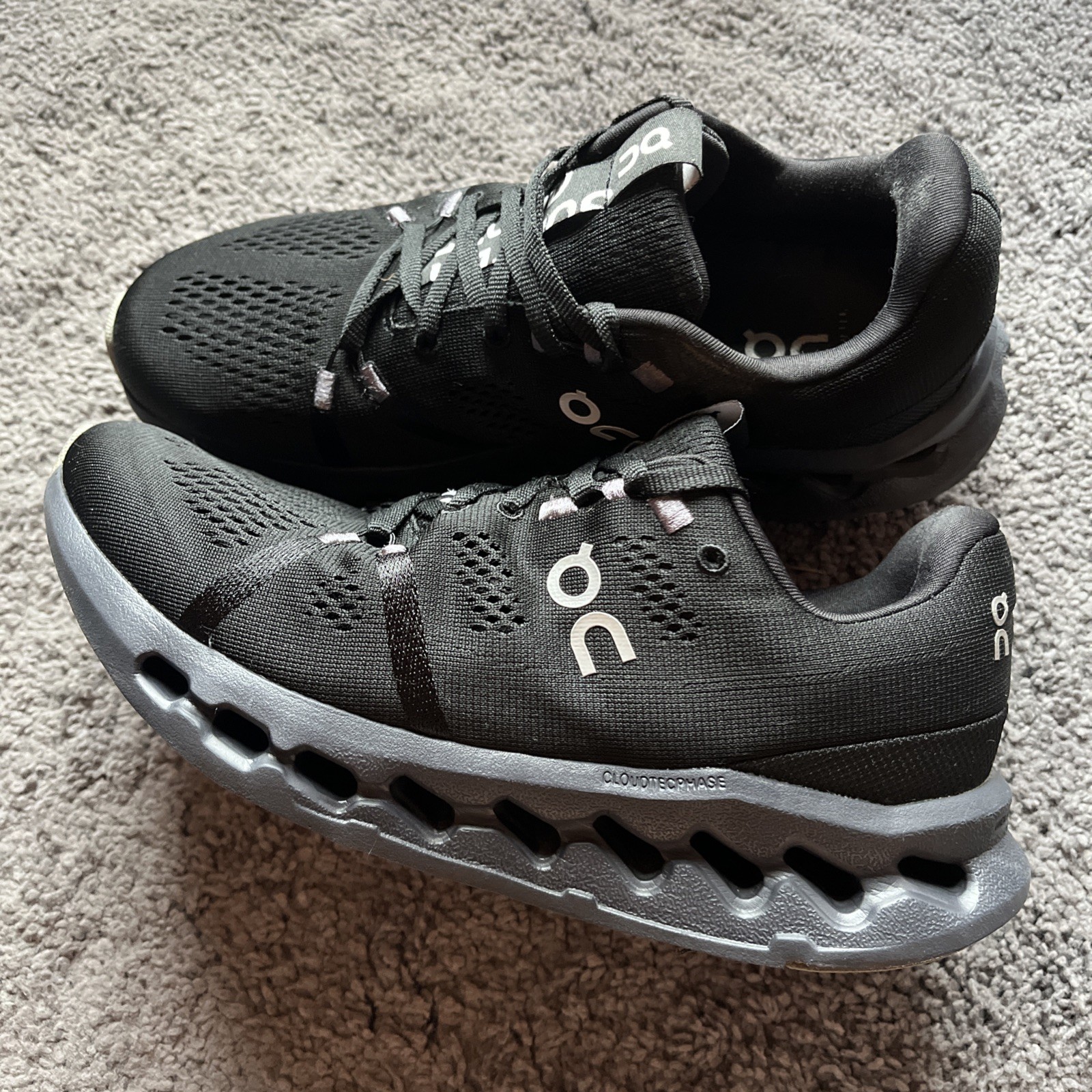 On Running Cloudsurfer All Black 3WD10440485 Wome… - image 1