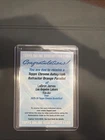 2025 Topps Chrome LeBron James Chrome Autographs (RAW)