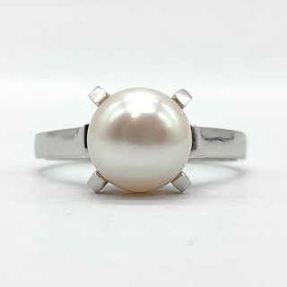 Jewelry Ring Pearl Platinum Whites 2342762