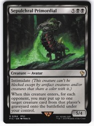 Sepulchral Primordial 284 Commander: Final Fantasy Rare
