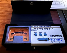 BOSS TU-12H Chromatic Tuner with case in great working condition 