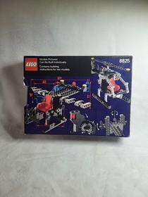 Vintage Lego Technic Airport 8825 -  NIGHT CHOPPER - 99.9% Complete Manual + Box