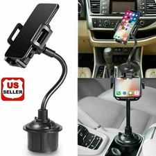 Universal Car Mount Adjustable Gooseneck Cup Holder Cradle for Cell Phone