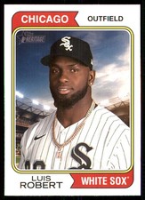 Luis Robert 2023 Topps Heritage #9 Chicago White Sox MLB READ FREE SHIPPING